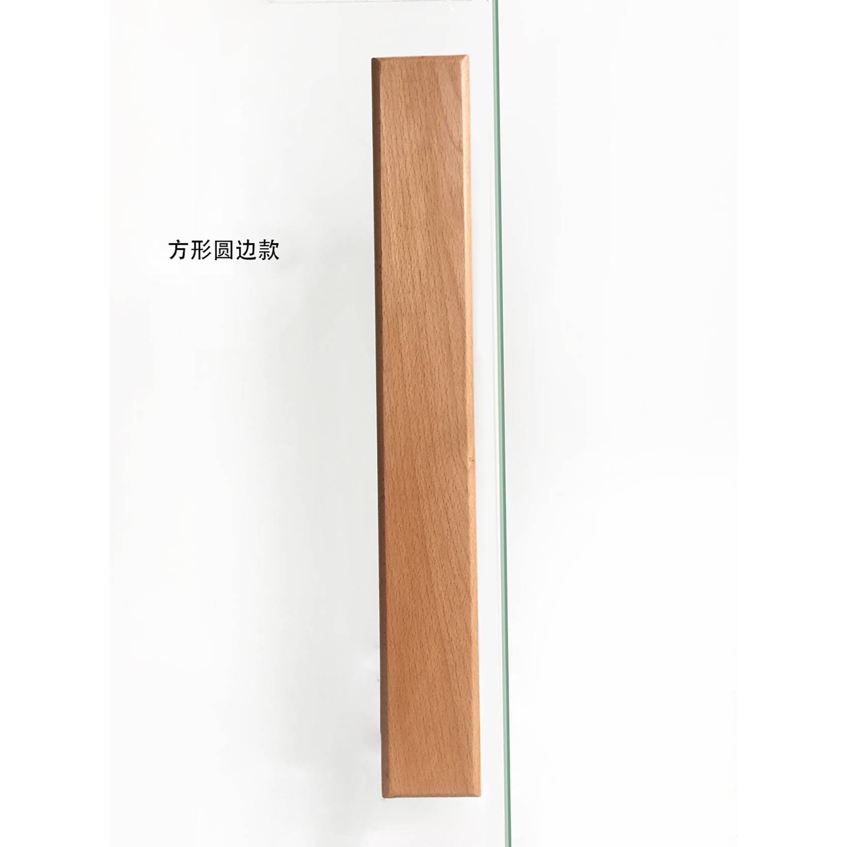 木质推拉移门扶手中式把手拉手无框玻璃大门极简拉手把双面