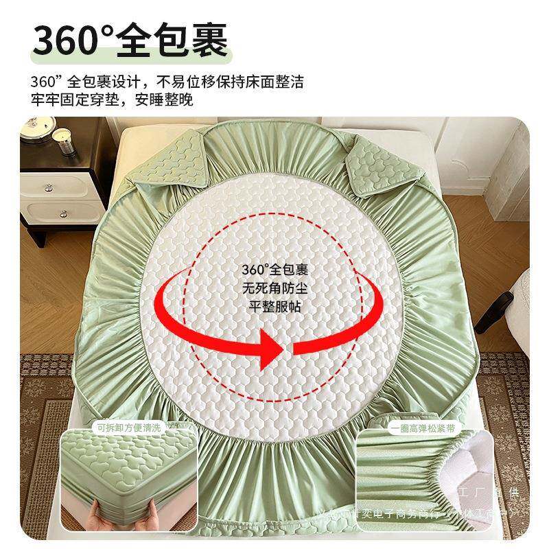 A类床笠单件防水床罩2F967J5M95新款包全床套床垫保护罩防0尘床2