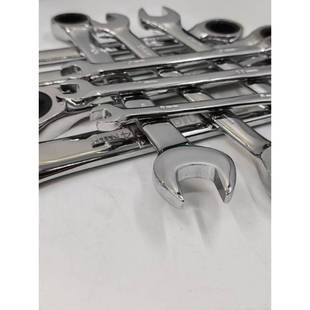 422棘轮速两用开口梅扳手6 22花件快2025自动省汽力72齿 2432套装