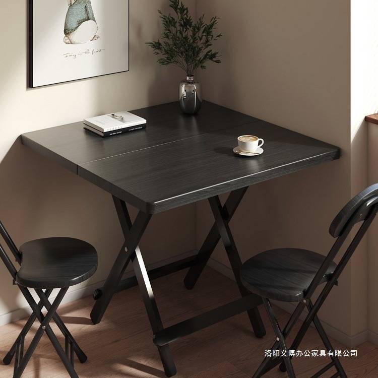 小户型家用餐桌折叠桌长方形简易吃饭桌子户外摆摊地摊可便携桌椅