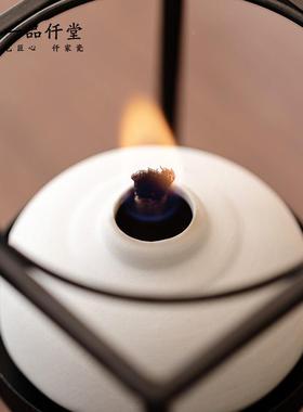 陶瓷提11279梁茶壶套装明火壶酥酒精温茶茶围炉油煮茶小型泡茶壶