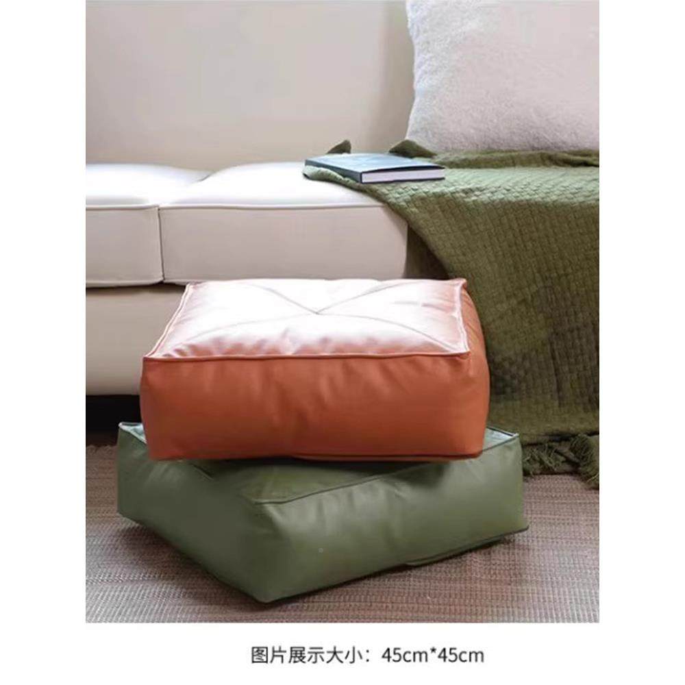 皮质蒲团家人厅坐垫地上用客地板地毯WDIQQRRE懒坐墩榻榻米蒲垫子