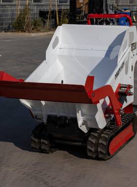 迷口意大1利H500小型翻斗车汽油出多用T型自卸车你履带运输车