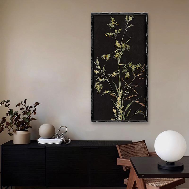 《万物生式法黑式复古白色调挂al202311画新中中古》风客厅餐厅玄