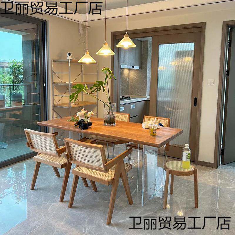 木板老板整板整板桌板茶实木松木板面板榆桌木板榆RUM北蜡木餐桌