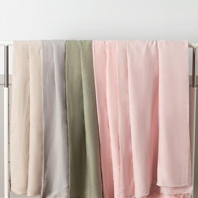 纯亚麻面床上品宽幅亚GCY麻料染色布用料民宿亚麻被床单套亚麻布