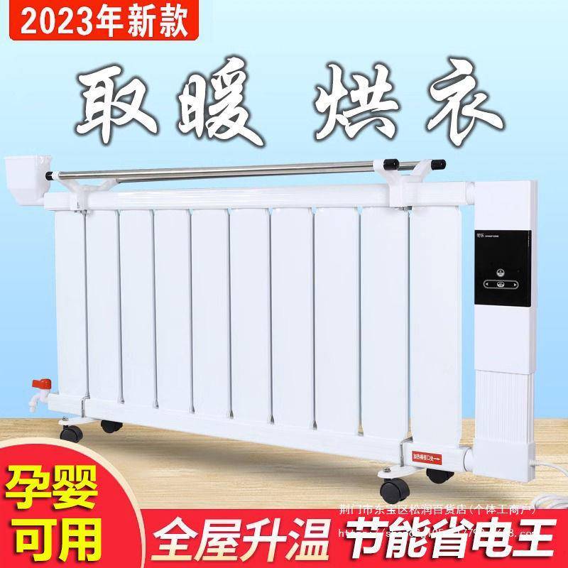 移动注水电暖器家用取暖器节能省电加水电暖气片家用水暖北方供暖