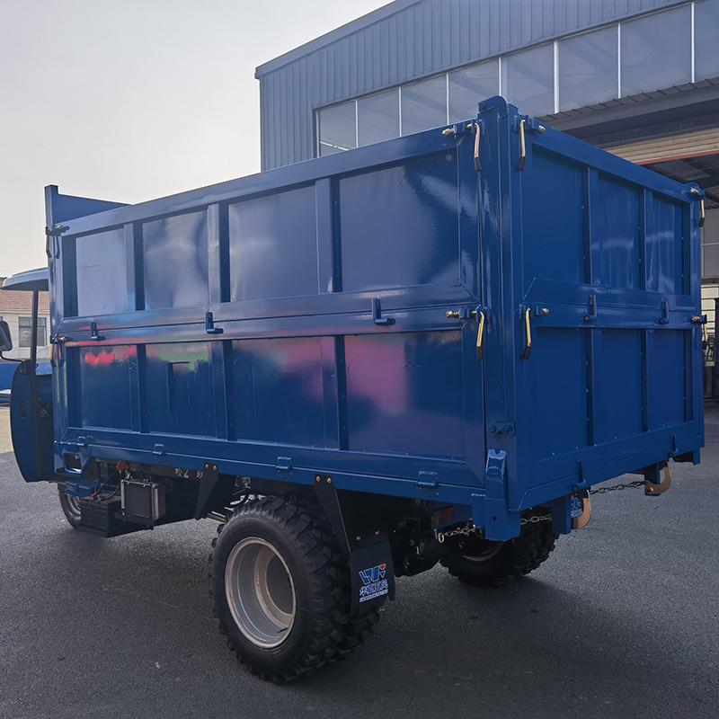 聚祥工程三轮自卸大量马力柴油机载重大农用三轮车684盛运输车