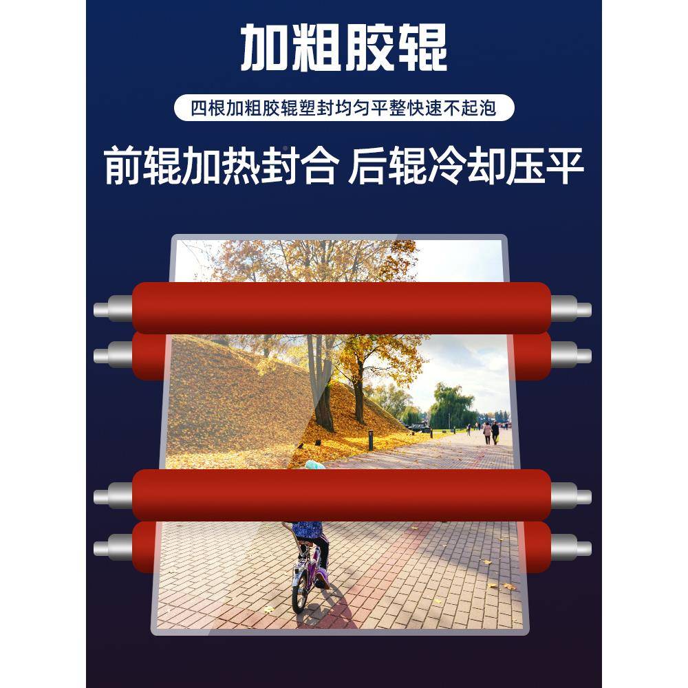古德专业A3/A4铁壳过塑机封金属机身压机照片塑机过胶机封塑相片