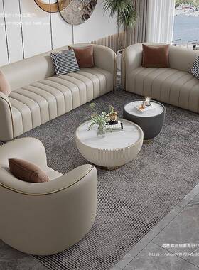 BOL意式轻奢钢琴键发客厅小户型现简约沙家庭KTV人卡代座三四位直