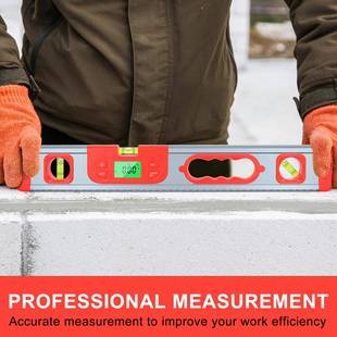 电子数显水平尺高精度度水平仪角534度仪平水测尺多功能数坡字量