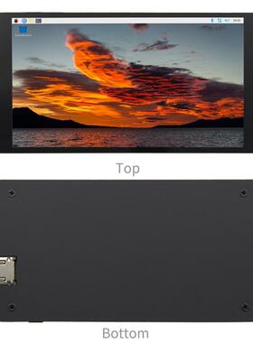 5.5寸树莓派5代RDCHDMI电脑P机箱副屏液晶显器C示1920X1080外带壳