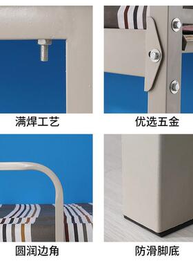 学生上下铺高低架两子床艺员宿XHY-4548舍工地层铁工架床加固加厚