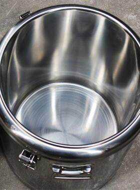 OUT加厚不锈钢保温桶密封双层桶桶粥茶水桶汤桶豆桶保冷浆饭带龙