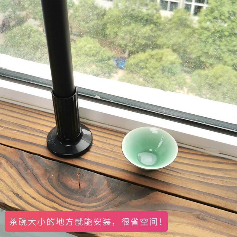 大托盘室内阳台客厅黑白飘窗窗台小空间多层绿萝多肉顶天立地花架