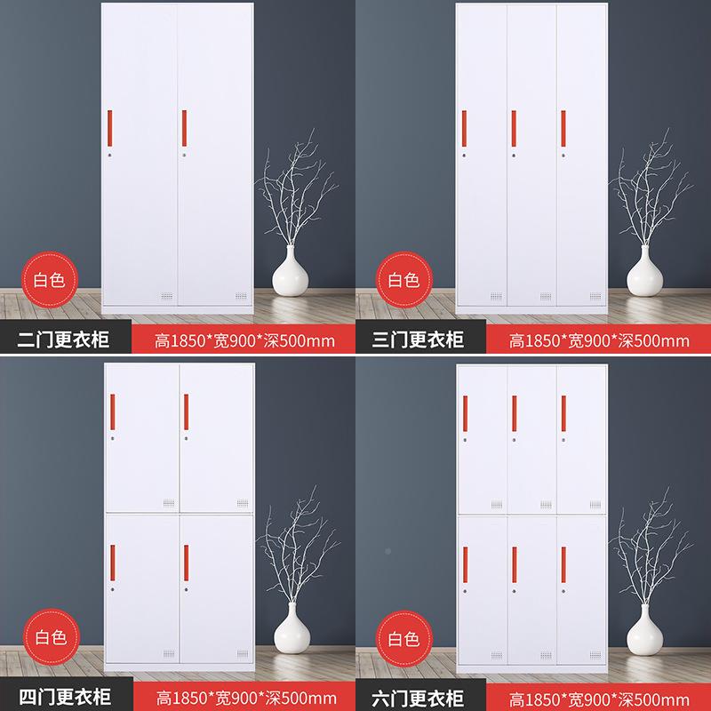 衣钢更衣柜员工柜制宿物舍储柜洗浴中心健身房换柜PLX-GY08窄边铁