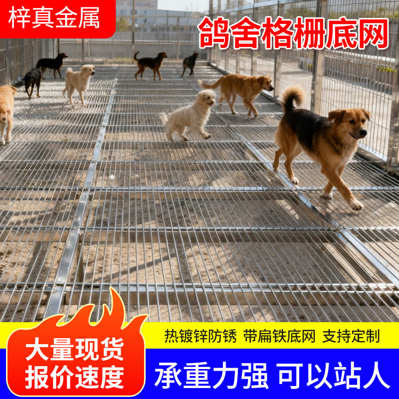 热镀锌钢格板信鸽鸽棚地网电厂平台不锈钢网格板漏粪鸟舍钢格栅