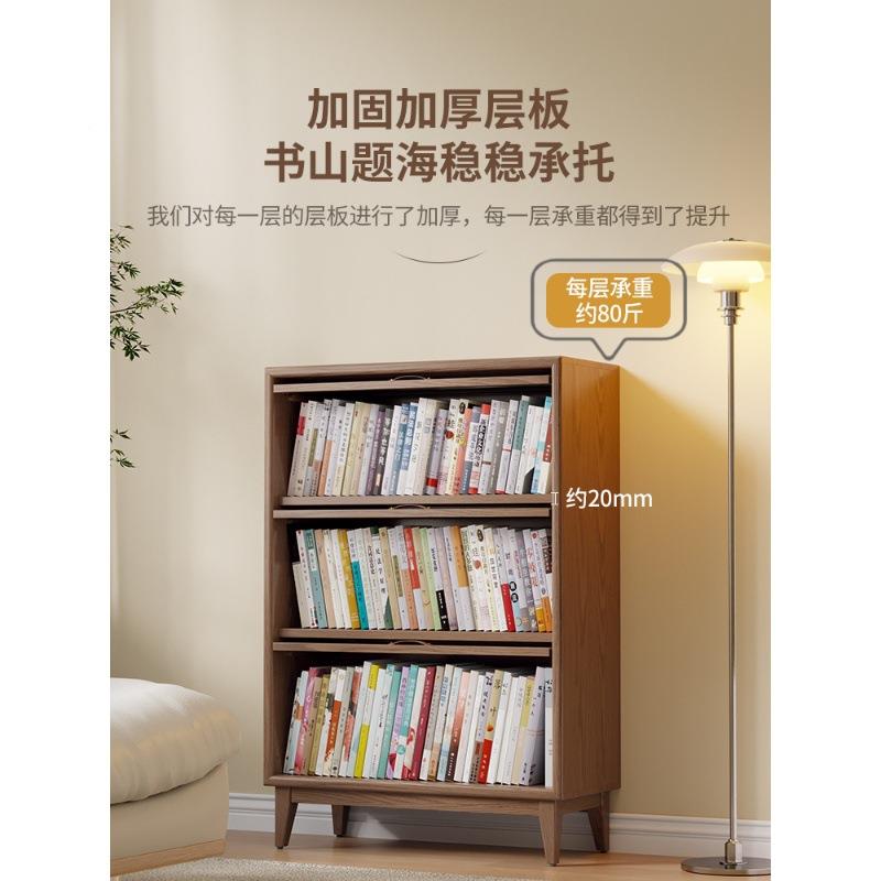 矮柜落地门书柜客厅带楼梯间收纳组SG010柜柜杂志柜展示柜实木矮