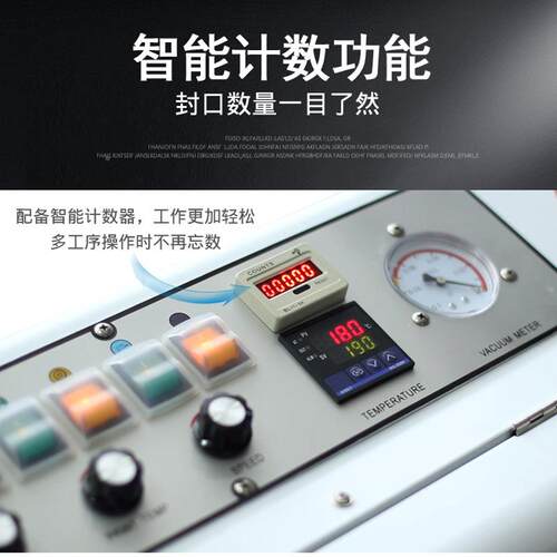 DX-LF1080连字续式封口机全472自动真抽空充气氮封口印打码充封口