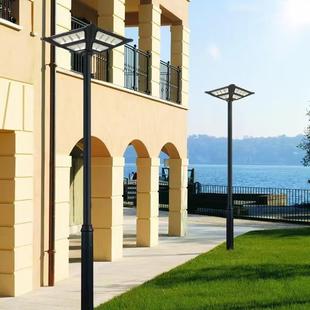 U院FO太阳能路灯飞碟小灯别墅HXB感区庭双色应一体化路灯方形庭院