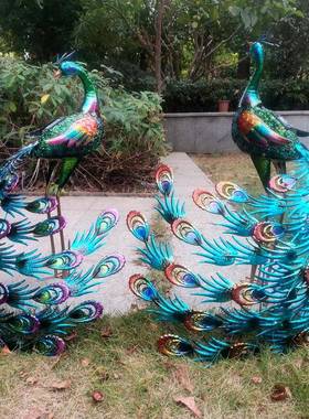 户外奢华饰灯摆件铁欧美庭W-G18035院小别墅花园造景观雕塑动物艺