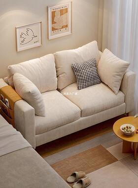 懒人沙客厅两用沙家发CLH用发卧室阳台小户简易两型人布艺沙发