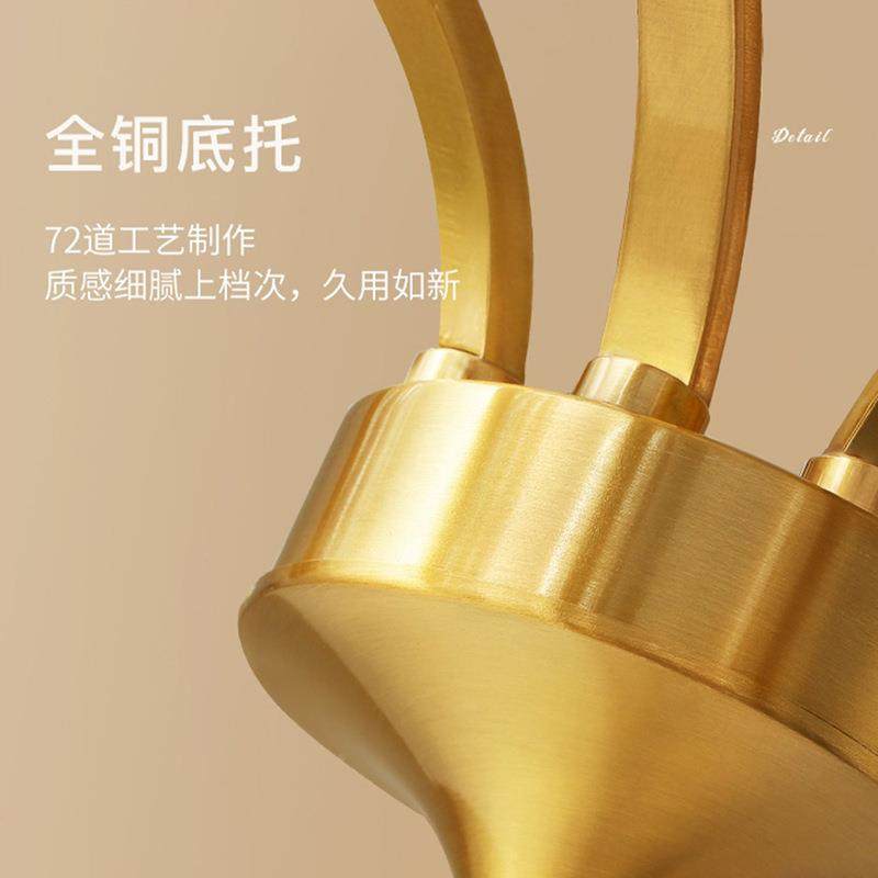 美式轻奢吊灯乡客全铜餐厅厅卧室灯现代简988约村复大古气灯具,家装灯饰光源,智能吊灯,淘宝优惠券,粉丝福利购,淘宝优惠卷