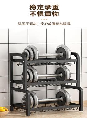 碗架新款盘碟纳架沥水架家用多功能放收架收碗筷碗纳柜THW厨房置