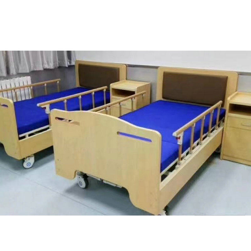 厂家销售养老院用床家用床升降板床带护栏板床可移动板床