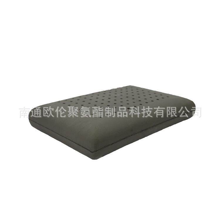 打孔透气TO-0501枕枕竹碳面包酯枕记忆枕源头厂家聚氨枕头聚氨酯