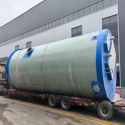 玻璃钢一体化污站粪池地化GID埋预制雨水提升截流井智能泵便携水