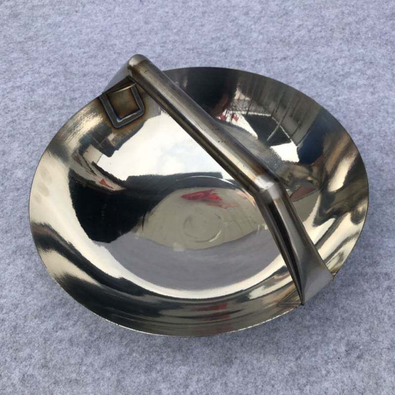 不锈钢水瓢加厚大号圆形提手豆腐瓢商用水勺厨房家用豆脑豆浆泼瓢
