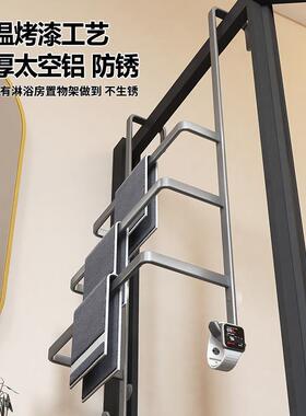 浴室毛巾架淋浴房玻璃SUC门挂架厕所浴架物巾架毛巾杆卫生子间置