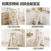 蒙氏学习蒙踩氏学习塔宝宝漱洗手台阶梯凳可折叠儿童脚洗儿凳婴刷