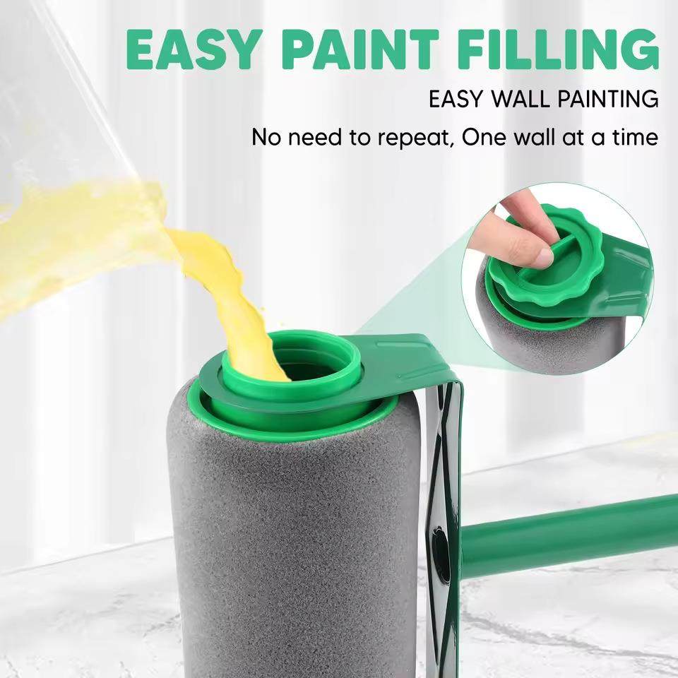 角细滚毛刷刷死274漆工具筒刷多功能油漆乳胶漆滚套装墙角修补6件