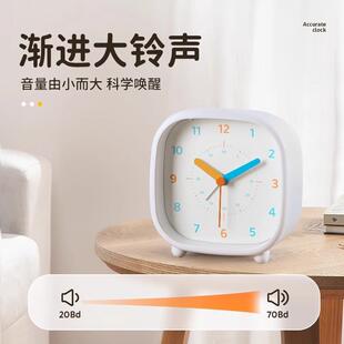 07657397学床头小闹钟功生起儿童女孩智能2025新款多能床电子闹铃
