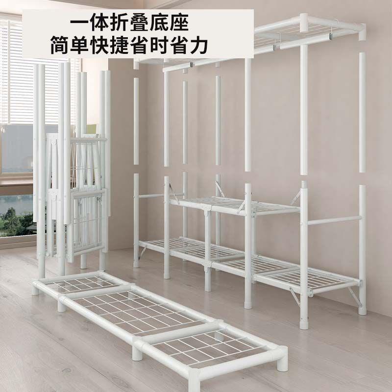 易简衣2025新款家用纳卧室免安装折叠衣柜出租屋用多层见详情收柜