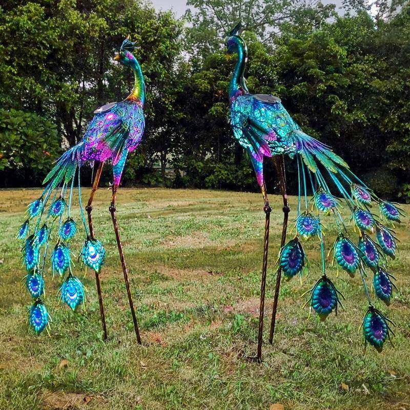 别墅花装W-G21301园展厅窗橱装色饰道具闪闪发光变彩太阳能灯对大,家装灯饰光源,草坪灯,淘宝优惠券,粉丝福利购,淘宝优惠卷