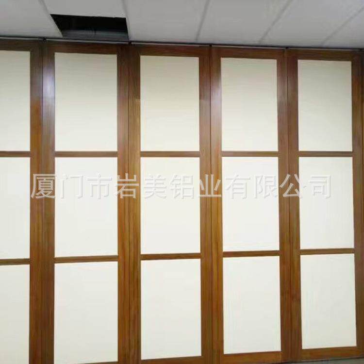 厂家直销06叠屏风伸缩型固定移动高隔断高餐厅厢移动高折隔断包墙