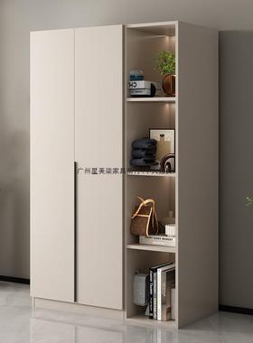 衣家IYU用卧室奶风主柜出房简易收纳衣橱租柜小油户型轻奢储物柜