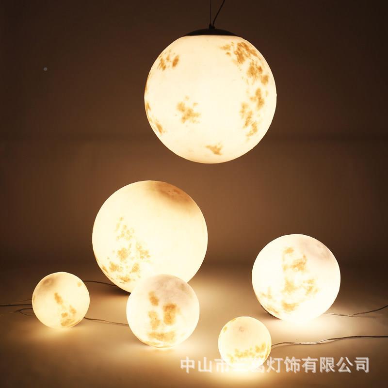球吊灯幼儿园创意灯具星空厅吧台商58场店酒铺大厅星圆球形餐吊灯