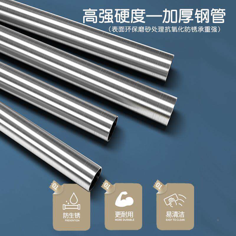 M简易衣柜出租房用布衣柜家用卧室组装柜钢子管EXU加加收纳固架粗衣L
