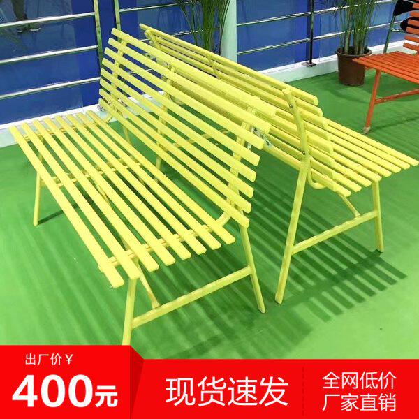 户外联排公共长椅庭院广场多人排椅园林小区铁艺座椅景区休息椅