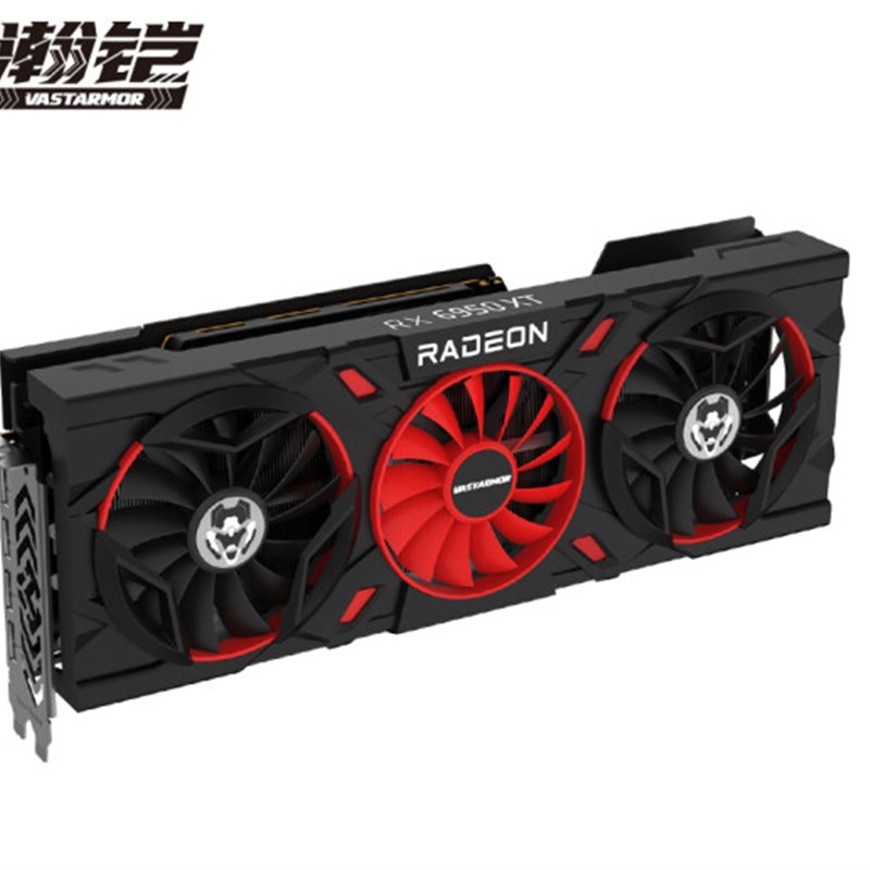 工包显卡a AMD RX 6900XT 16G三风扇游戏显卡 6800XT 6500XT