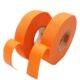 永乐9523橙色纤维布 胶带汽车线束耐温150度胶带橘色布基机舱高温