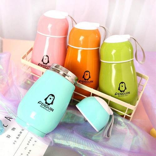 创意小礼品定制广告宣传活动开业店庆实用精美赠品可印logo企鹅杯