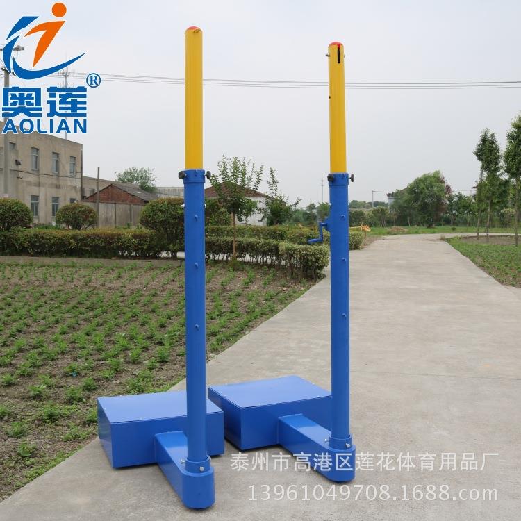 Q-6型比赛气排球柱移动式排球柱升降型气排球网架比赛排球架