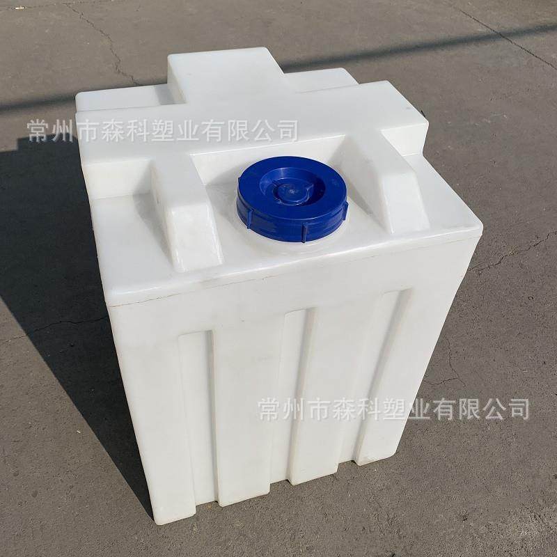方形加药桶塑料搅拌桶带电机200L小型投药箱可开孔pe计量桶