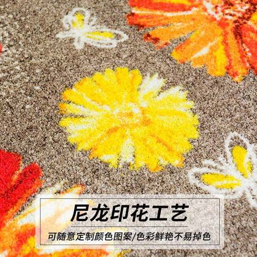 商务酒店地毯可加印logo入跨户进门QD-nlyh脚垫户外广告垫尼境龙