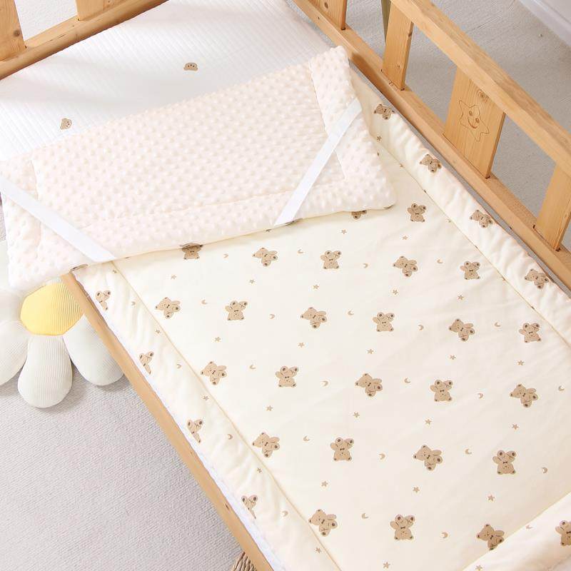 婴床褥子新生儿宝宝床儿软ES2246垫可水洗幼儿园床褥垫床拼儿童接